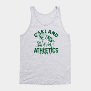 Vintage Oakland A's by Buck Tee Originals Tank Top